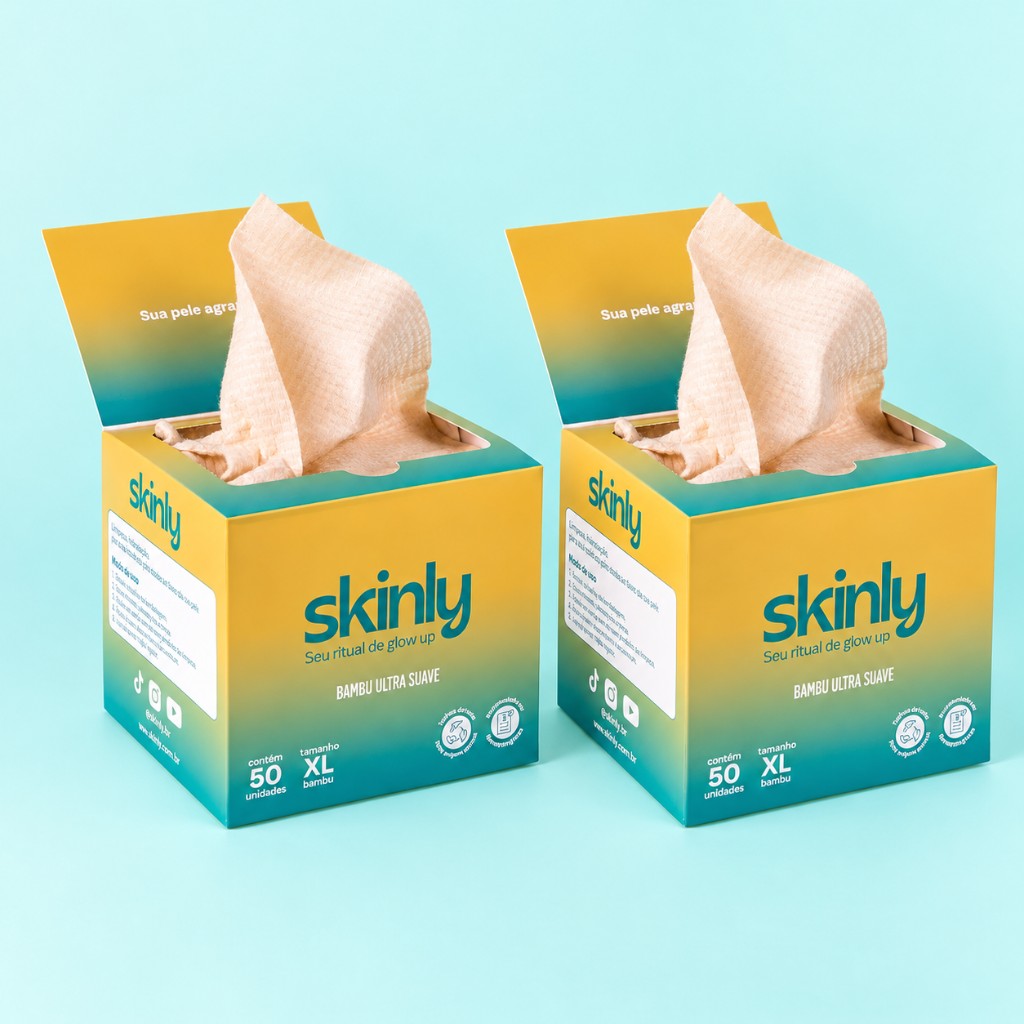 Skinly Kit Bambu c/ 2 Caixas